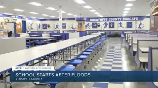 School starts after floods