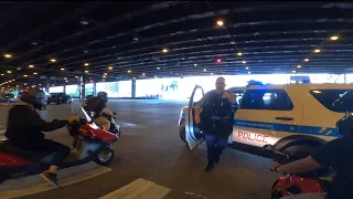 Chicago Police Jump Out On Honda Grom Rider | I Pulled Out A Gun?!?