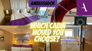 Ambassador | Ambition | Cabin Tours | Ship Tour
