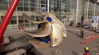 Amazing | Brief Process Of Making Ship Propeller In Factory