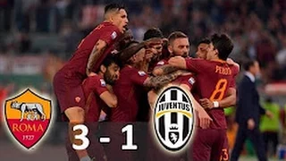 AS Roma vs Juventus 3-1 All Goals & Extended Highlights 14 /05 /2017 Serie A