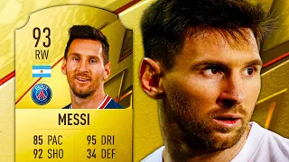 TRANSFERRED ⚽ 93 MESSI PLAYER REVIEW - FIFA 22 ULTIMATE TEAM