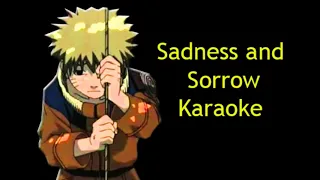 NARUTO KARAOKE | SADNESS AND SORROW