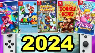 Diese Spiele kommen 2024 auf die Nintendo Switch 🔥