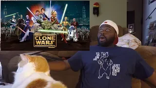 STAR WARS The Clone Wars COMIC CON Official Trailer JamSnugg Reaction