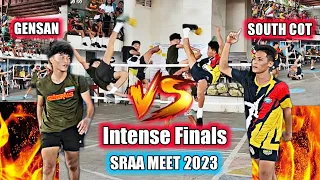 Intense Finals - SepakTakraw SRAA Meet 2023 🔥 Gensan VS SouthCot ! 2nd & 3rd Set
