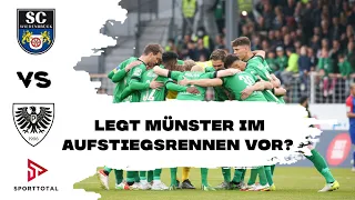 Legt Münster im Aufstiegsrennen vor? | SC Wiedenbrück vs. SC Preußen Münster | Regionalliga West