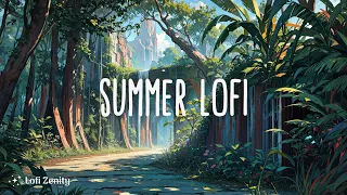 Summer Jungle 🍃 Chill Summer Lofi 🍃 Deep Focus To Study/Work [Lofi Hip Hop - Lofi Chill]