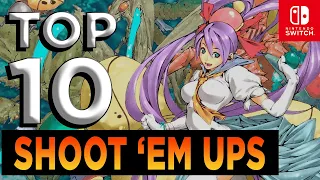 TOP 10 Shoot 'em Up Games on Nintendo Switch So far (2021) | BEST SHMUPS on Switch