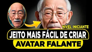 Esse é o Jeito MAIS FÁCIL 😱 de Criar AVATAR FALANTE COM IA (INICIANTES)