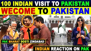 100 INDIANS VISIT TO PAKISTAN | INDIAN REACTION ON PAKISTAN | SANA AMJAD EXCLUSIVE