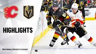 NHL Highlights | Flames @ Golden Knights 11/17/19