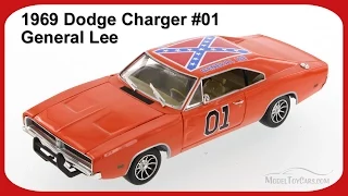 The Dukes of Hazzard General Lee 1969 Dodge Charger #01 - Tomy 32485 - 1/18 scale Diecast Car