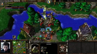 Lin Guagua (Orc) vs Chaemiko (HU) - WarCraft 3 - Recommended - Can't knock me down! - WC2668