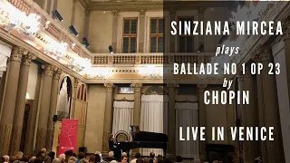 Sinziana Mircea plays Chopin Ballade No 1 Op 23 @ Conservatorio di Venezia