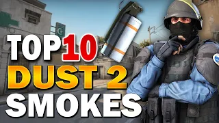 TOP 10 SMOKES FOR DUST 2 [2023]