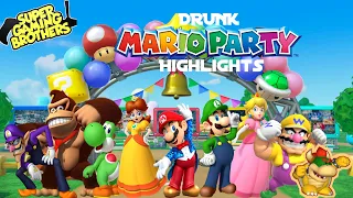 Super Gaming Bros (SGB) Drunk Mario Party - Highlights