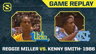 Reggie Miller Challenges Kenny Smith | UCLA vs. UNC - 1986