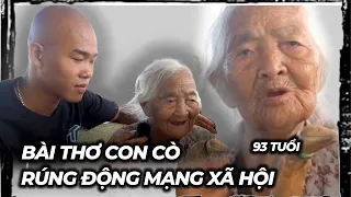 Bài Thơ Con Cò Của Bà Lão 93 Tuổi Làm Rung Động Mạng Xả Hội, Lấy Hàng Triệu Nước Mắt