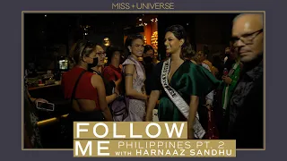 FOLLOW ME: Harnaaz Sandhu visits the PHILIPPINES Part 2! | Miss Universe