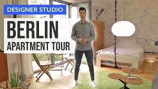 Inside a MODERN Studio Apartment in BERLIN Germany | 40m² Designer Apartment Tour