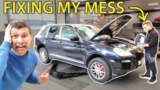 Making my old Porsche Cayenne like NEW!