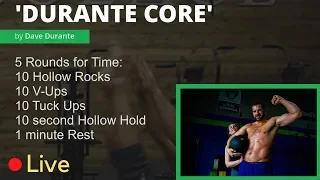 'Durante Core' WOD - WODwell // At Home AB & Core Workout