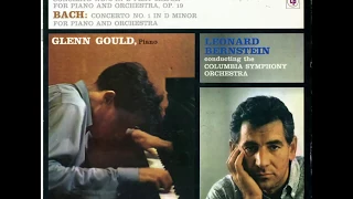 Beethoven / Bach / Glenn Gould, Leonard Bernstein 1957 (Columbia ML5211)