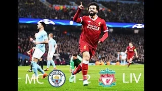 Manchester City Vs Liverpool (2-1)( Goals and Highlights) - 9/04/2018