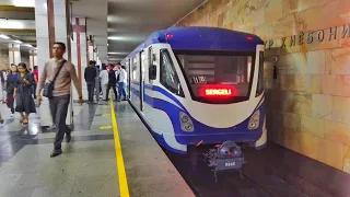 Tashkent Metro Uzbekistan🇺🇿 / Метро Ташкент 2022 4K