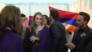 Eurovision 2015: Il Volo and Genealogy meet backstage