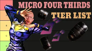 Ranking Every Micro Four Thirds Lens: The Definitive (not really) Tier List