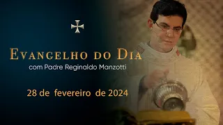 EVANGELHO DO DIA | 28/02/2024 | Mt 20,17-28 | @PadreManzottiOficial