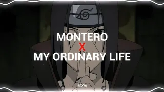 MONTERO x My Ordinary Life - Lil nas x The living Tombstone [Audio Edit]