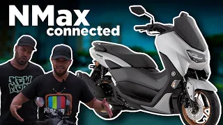 Probando la Yamaha NMAX Connected 155cc 😰 Lo MALO y lo bueno 😍  ¿Vale la PENA? 2023