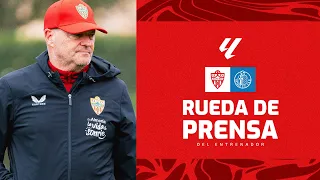 🎥 Rueda de prensa de Pepe Mel previa al partido contra el Getafe CF 26/04/24