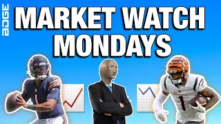 You MUST prioritize understanding how the MARKET values players in DYNASTY ll   Market Watch Mondays