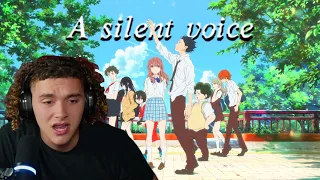FIRST ANIME MOVIE REACTION! | A Silent Voice Anime