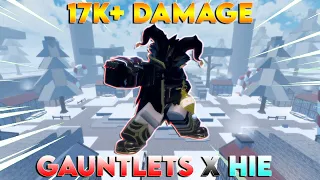 [GPO] GAUNTLETS X HIE THIS COMBO IS RIDICULOUS 17K+ DAMAGE GAME