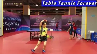 Mima Ito super fast multiball training