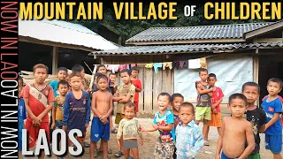 Mountain Village in Laos | Lao People Pt2 - Children of the Khmu | Now in Lao