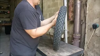 Инструкция по замене резины на скутере