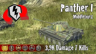 Panther I  |  3,9K Damage 7 Kills  |  WoT Blitz Replays