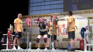 IPF 2014 Master World Championship Women M1 Squats