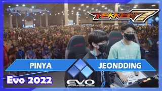 Evo 2022 Tekken 7 Pinya VS Jeondding - Top 48 - 1080p 60fps