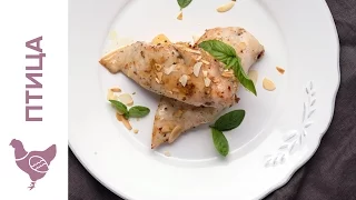 Куриная Грудинка с Миндалем и Моцареллой || iCOOKGOOD on FOOD TV || Птица