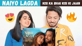 Naiyo Lagda (REACTION) - Kisi Ka Bhai Kisi Ki Jaan | Salman Khan & Pooja Hegde | Himesh