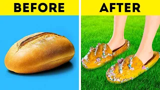 She Made Shoes made of Bread?! Crazy DIY Shoe Ideas