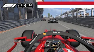 F1 2021 Gameplay : Leclerc on Monaco (5 laps)