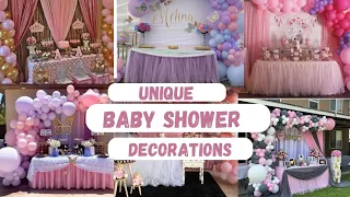 Unique Baby shower Decoration ideas